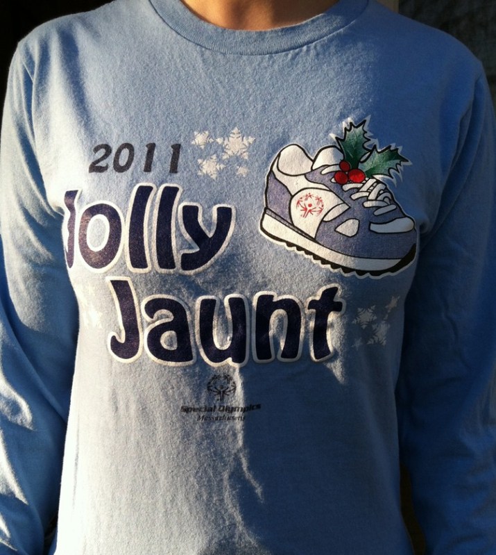 Jolly Jaunt 5K. Boston, MA. December 3, 2011